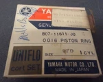 New Nos Genuine Yamaha Piston Ring Std 1969-1971 SL396 SS338 GP396 Box. Fixed Price $13.49.