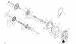 Ski-doo Fixed Flange Ass'y 417224278. Fixed Price $250.00.
