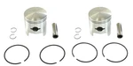 2 Spi Standard Bore Piston Kits For Arctic Cat Cheetah 500 Cougar 1986-1990 70MM. Fixed Price $94.95.