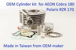Oem 61MM Cylinder Kit For Polaris 2009-2021 Engine Rebuild Tx. Fixed Price $159.60.