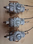 Polaris Indy 600 Triple 1984-85 Mikuni VM38SS Slide Carb Set For Parts/repair. Fixed Price $144.99.