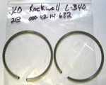 Jlo Rockwell L-340 Engine Standard Piston Rings 000.42.14/632 Oem Nos. Fixed Price $25.99.