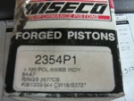 Polaris 600 Indy 84-87 Wiseco 2354P1 Big Bore Piston 649CC. Fixed Price $74.99.