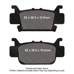 Ebc Mxs Sport Sintered Pad Rear Left For Honda Sxs 1000 M3P Pioneer 2016 - 2020. Fixed Price $56.03.