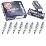8 Pc Ngk 6014 BR9ECSIX-5 Iridium Spark Plugs For Ignition Wire Secondary Dm. Fixed Price $100.03.