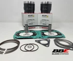 '98-'06 Polaris Indy 500 Top End Kit 1.00MM Over 73.00MM Bore Pistons, Gaskets. Fixed Price $322.87.