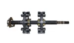 2001 Ski-doo Mxz 380 Rer Fan Chassis Drive Cog Kog Axle Shaft W Sprockets. Fixed Price $44.95.
