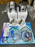 2015 16 17 2018 Ski-doo 600 E-tec Mx-z X-rs Iron Dog Blizzard Piston Rebuild Kit. Fixed Price $225.00.