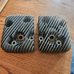 1970'S Vintage Ski-doo Rotax 340CC Cylinder Heads, Nos Part #'s 4022320 4022321. Fixed Price $39.00.