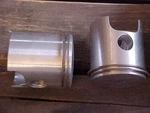 Hirth Vintage Twin Cylinder 210R Snowmobile Piston And Rings 2047PS. Fixed Price $80.00.